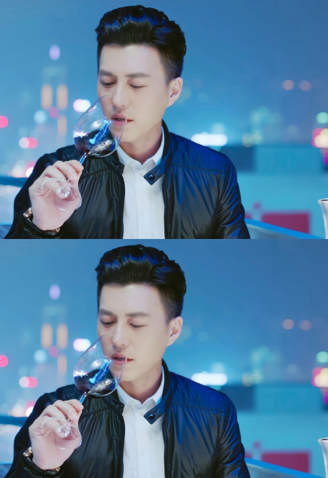 贺涵的造型师竟然是闵塔鲨什么？？贺涵那些大衣风衣居然是闵塔鲨搭的？😱8年前就玩