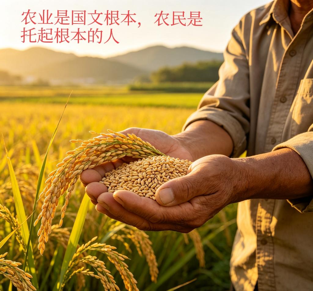 ,农民是什么?
农业是立国根本，农民，便是托住根本的人
 
我们常说农业是一个国