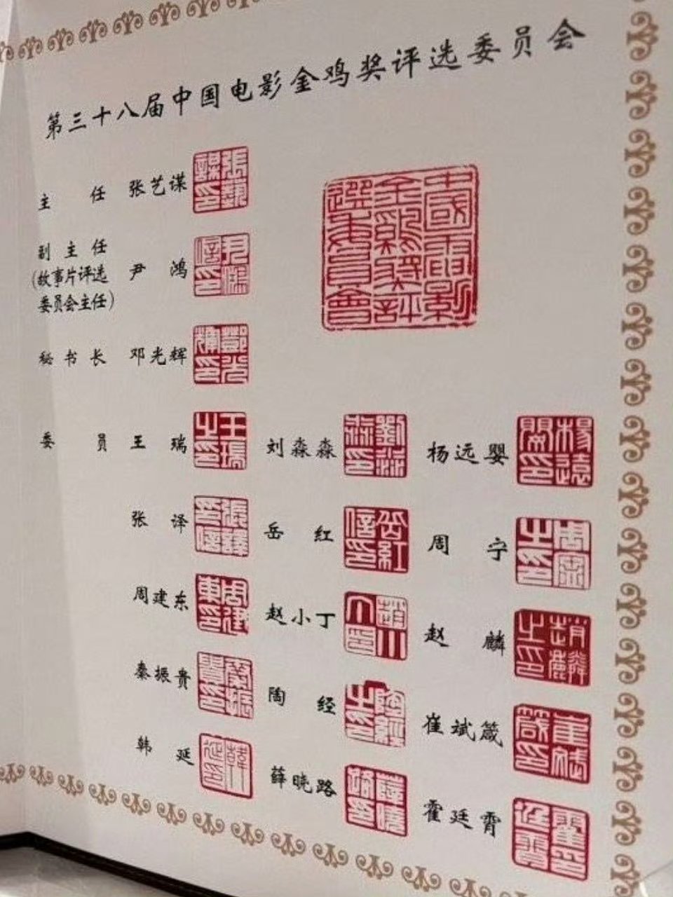 这是投资眼光的问题吗？这明显是派系内部消化。看看评委会，张译和张艺谋合作多次。赵