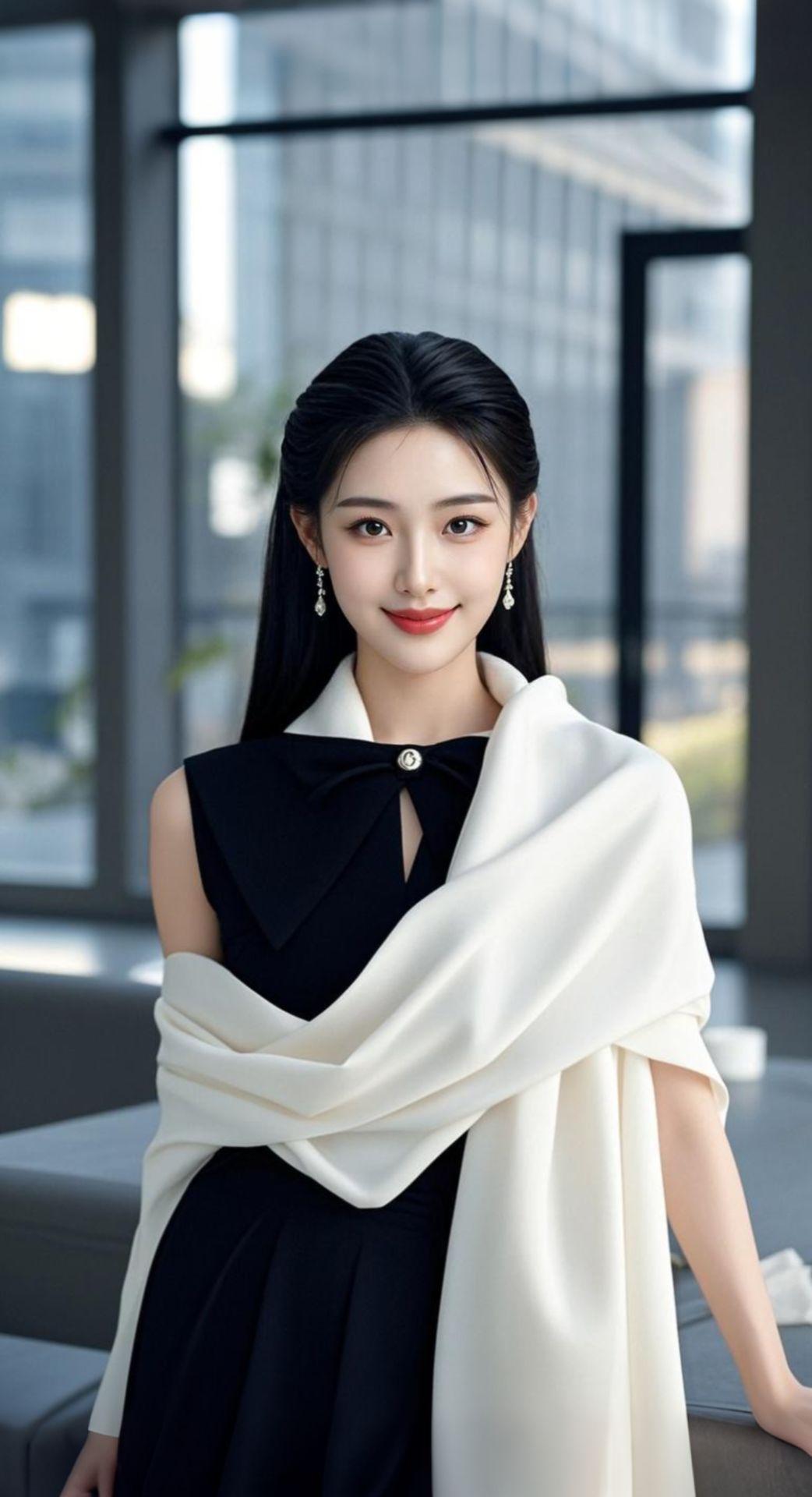 AI扩图 AI冷冽绅士风