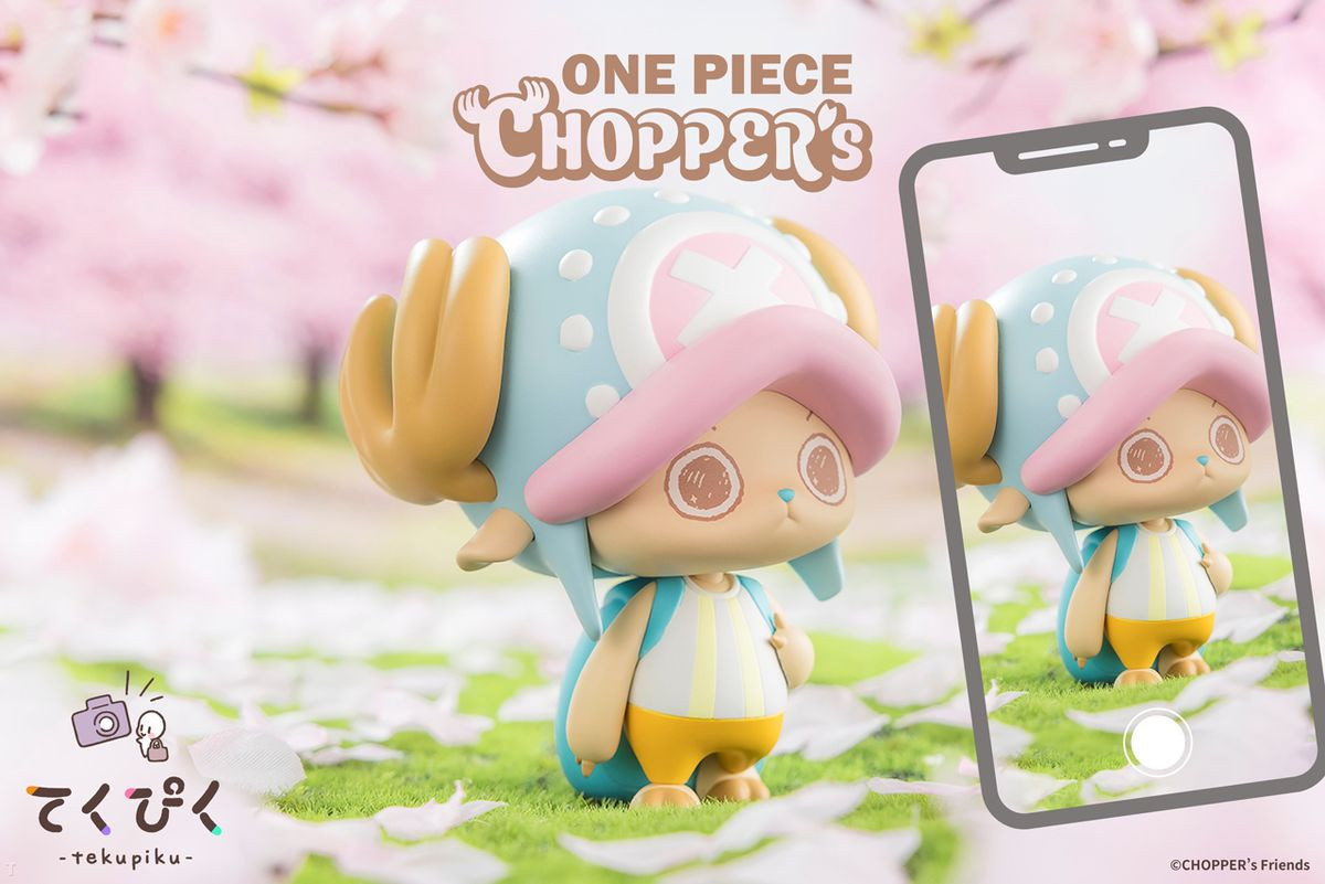 海贼王周边 Q版手办品牌「てくぴく」（变形手办tekupiku）推出的「乔巴（O