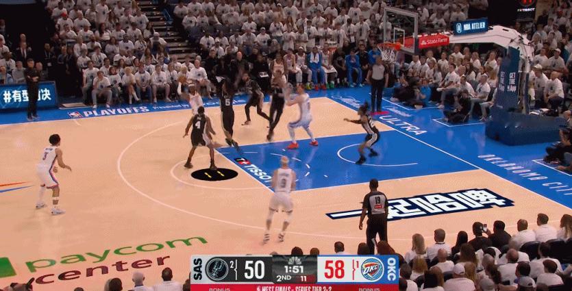 西决卡鲁索的表现就两个字：离谱！NBA