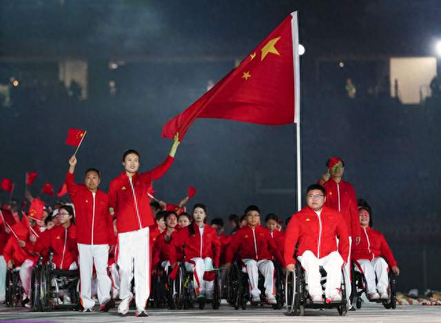 （体育）第五届亚洲残疾人运动会开幕式举行