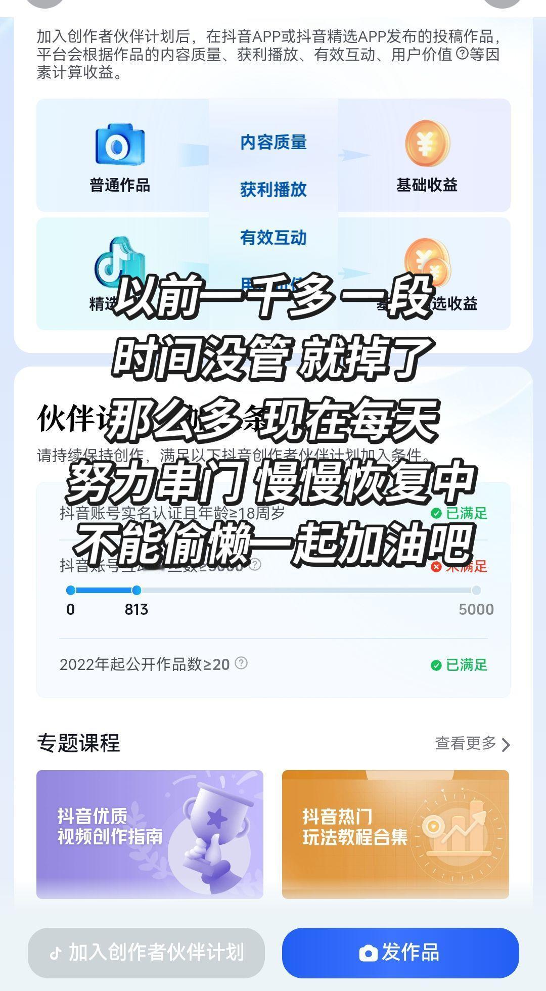 伙伴计划 真实生活分享官