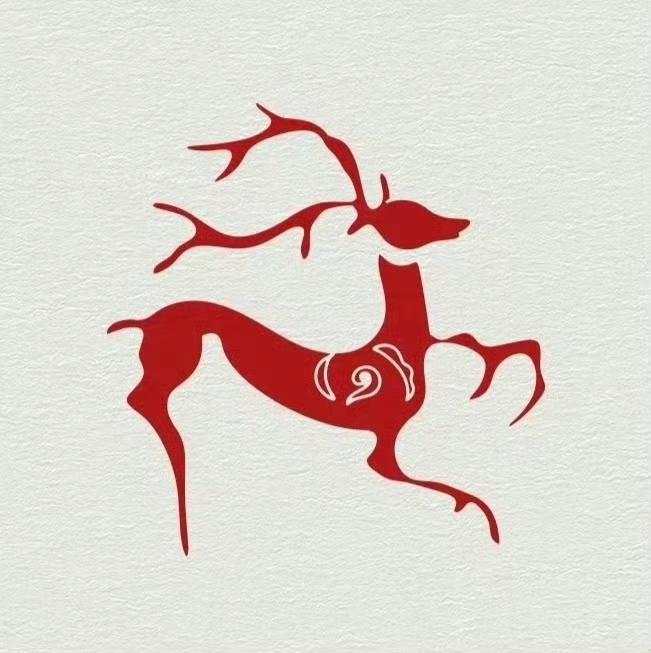 “  中国传统吉祥纹样 · 鹿纹 ... ” ​ ​​​传统文化 绘画