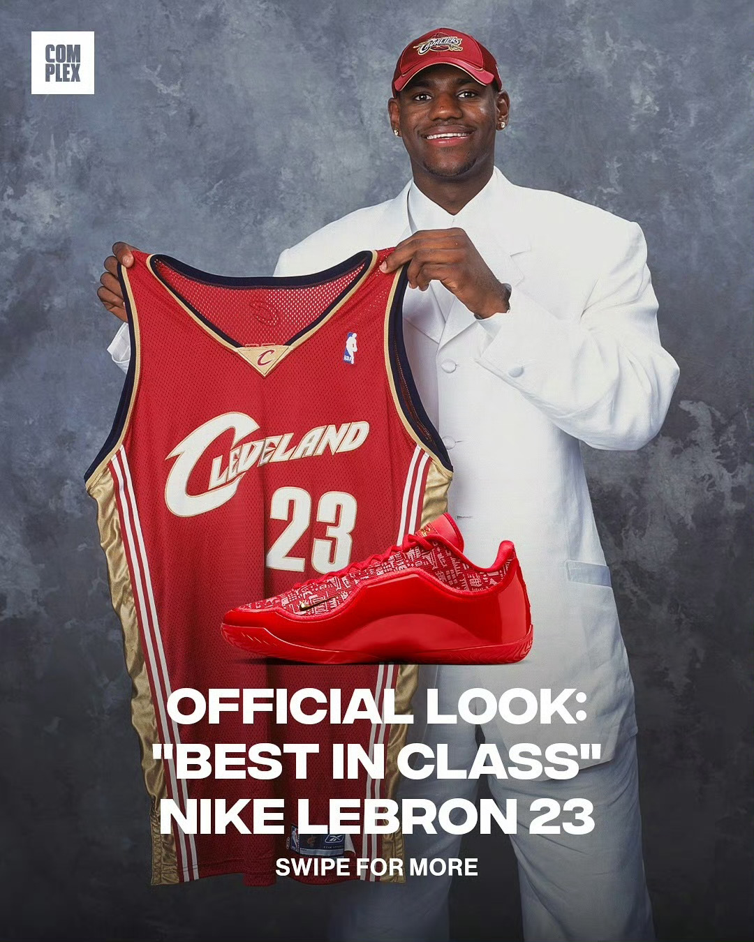 骑士詹姆斯nba “本届最佳”配色的LeBron 23，纪念詹姆斯状元及第！即将