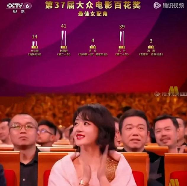 赵丽颖百花奖首提即中！
就不要拉赵丽颖下水了，赵丽颖的百花女配实至名归，她打败的