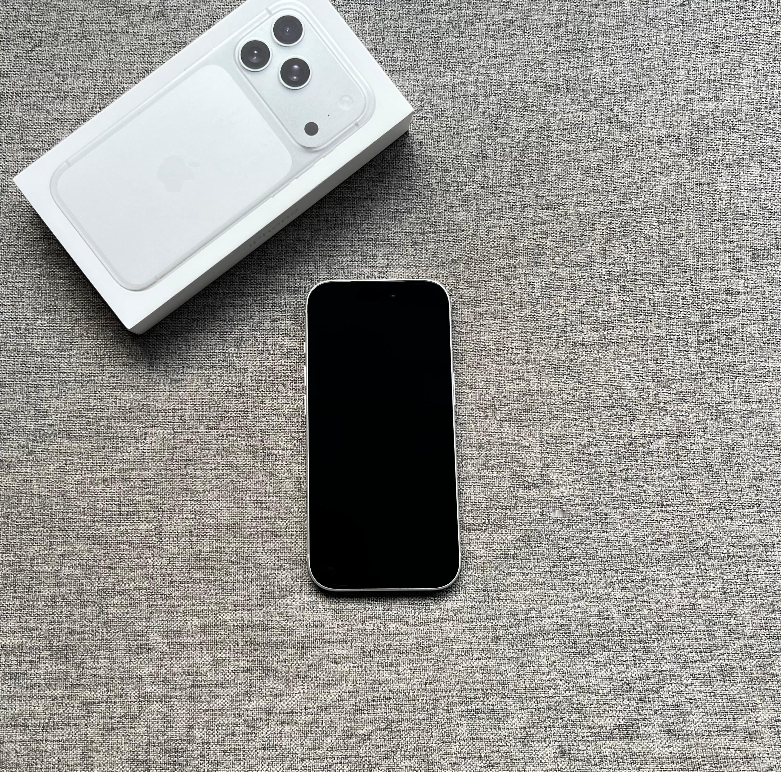 国行iPhone17 Pro 512G 白色，成色完美全套，三星G9N屏幕，🔋