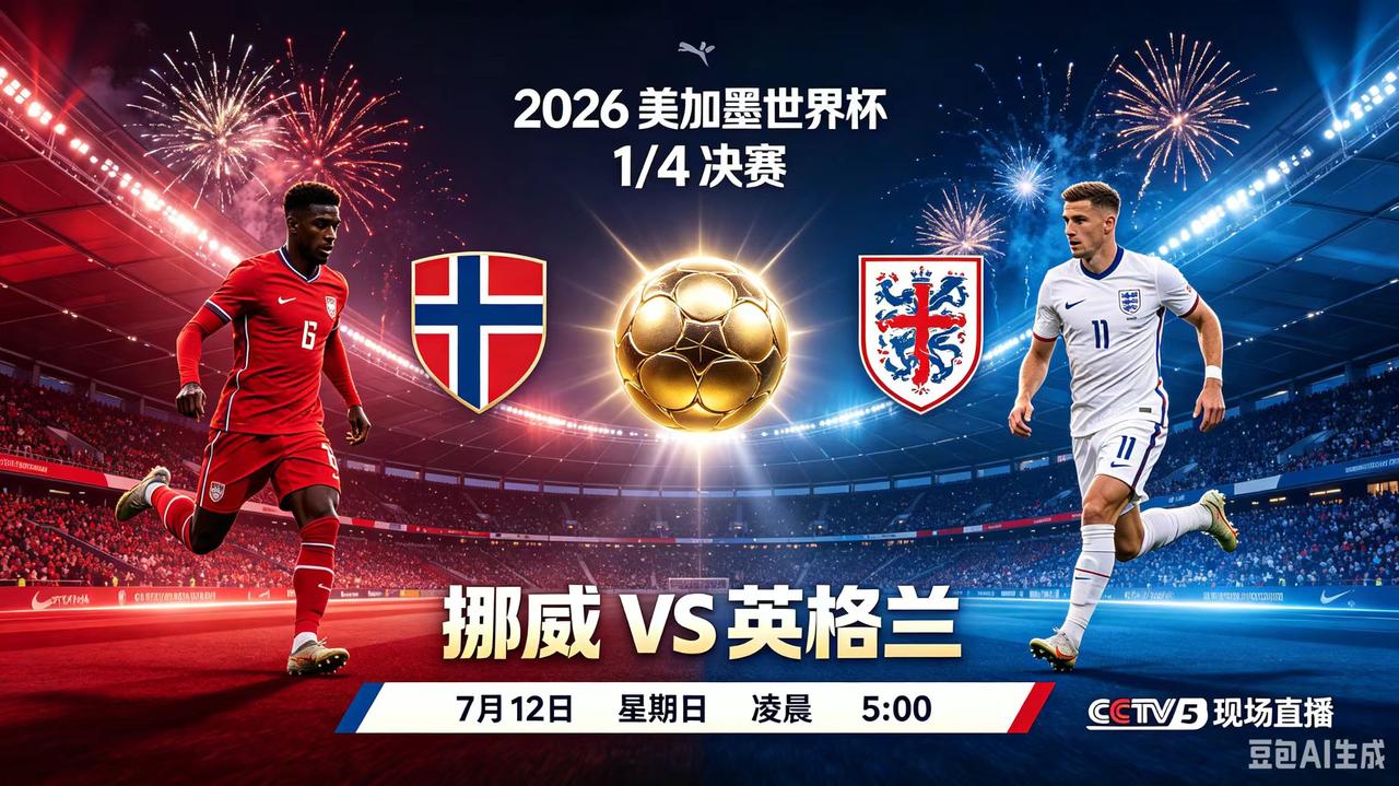 2026美加墨世界杯-1/4决赛，7月12日赛程

日期：07月12日(星期日)