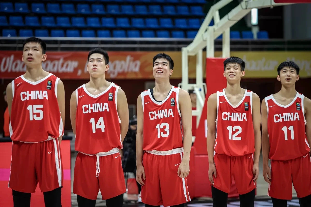 #中国U16男篮亚军杯亚军#U16男篮亚洲杯决赛，中国U16男篮58-85不敌澳