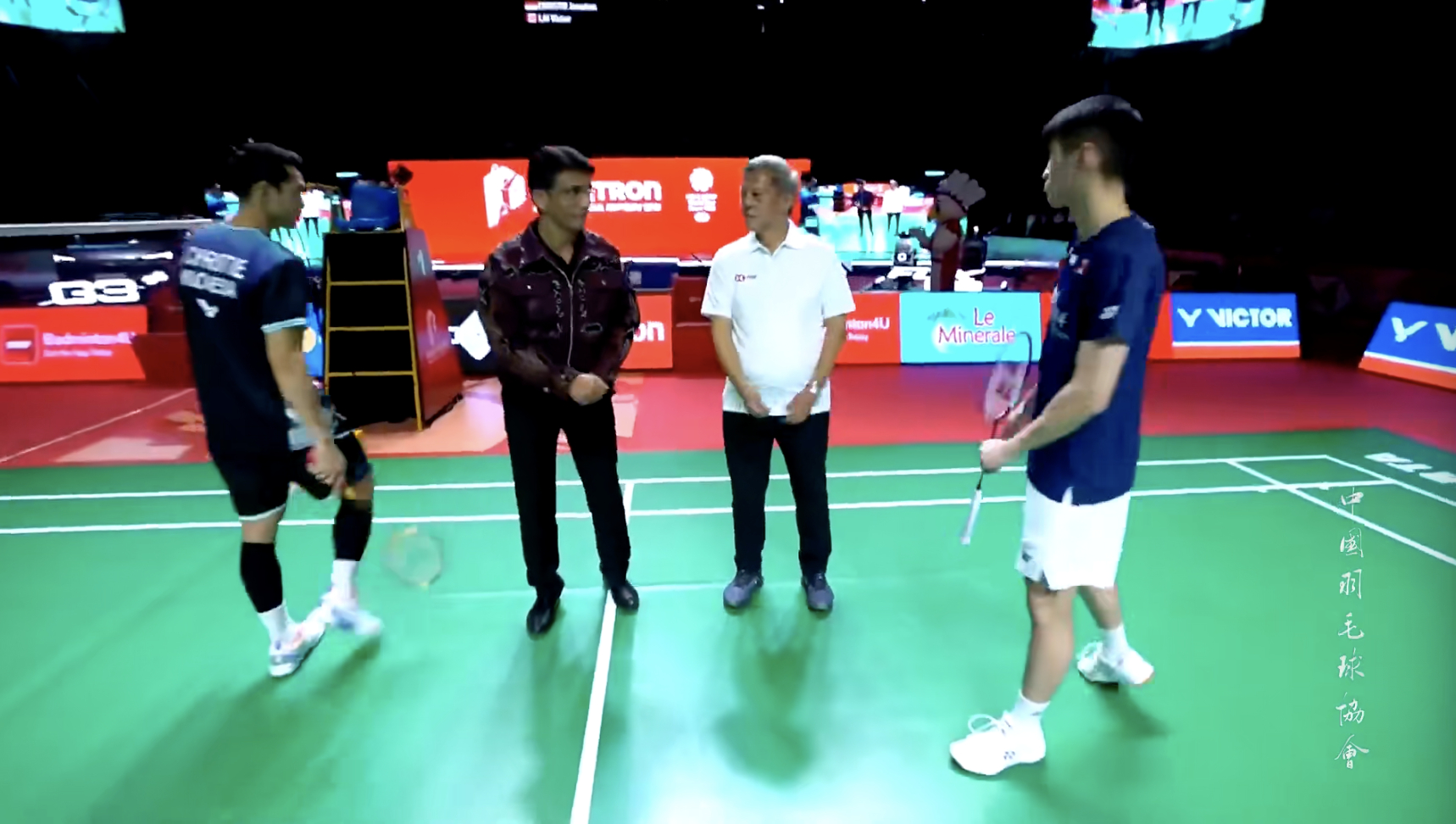 男单决赛马上开始：乔纳坦🇮🇩 vs 🇨🇦赖浩俊2026年印尼羽毛球公开赛