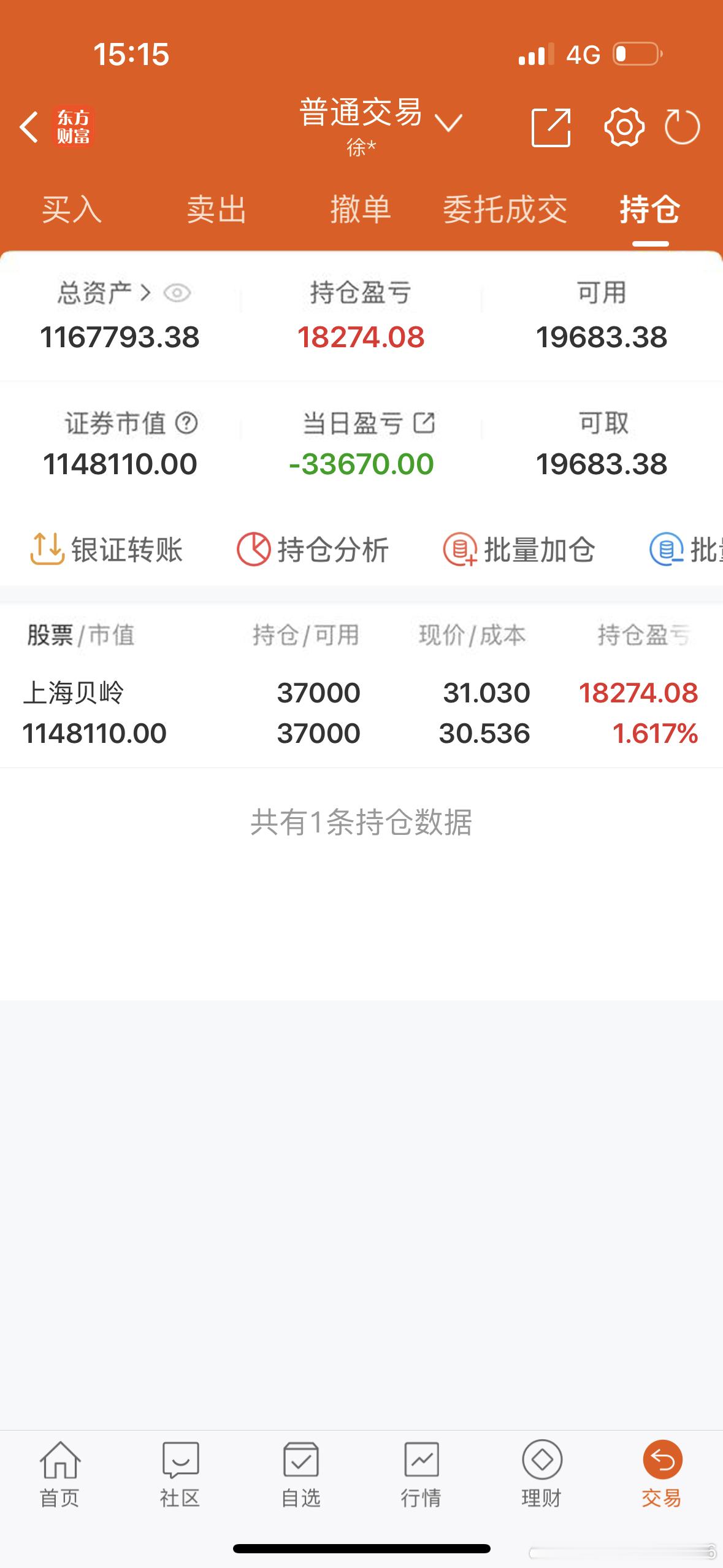 炒股养家记7月1日收盘纳入60w本金挑战一年翻5倍，到三百万！    （第  8