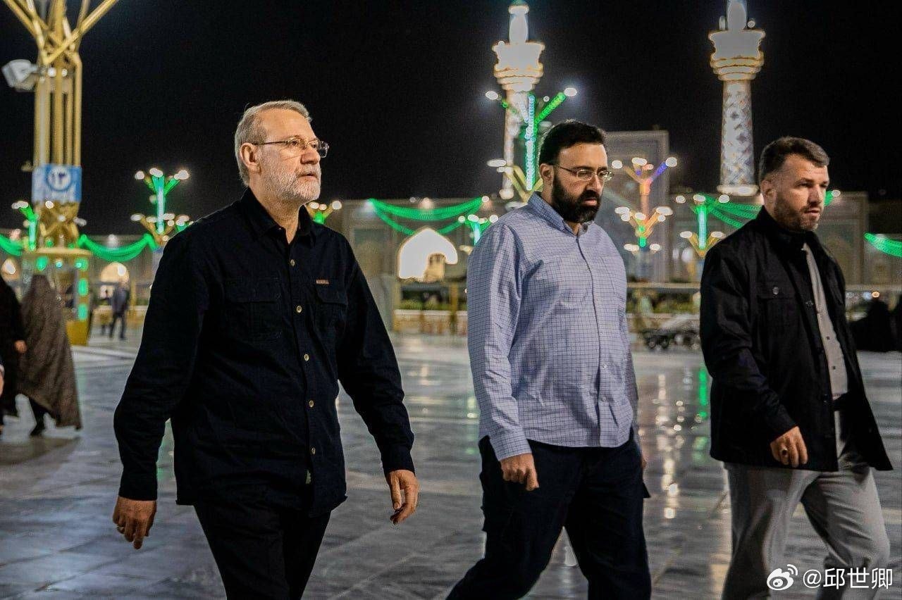 伊朗發布以下資訊：「阿里·拉里賈尼烈士是該國一位傑出而睿智的官員，他與兒子（一位