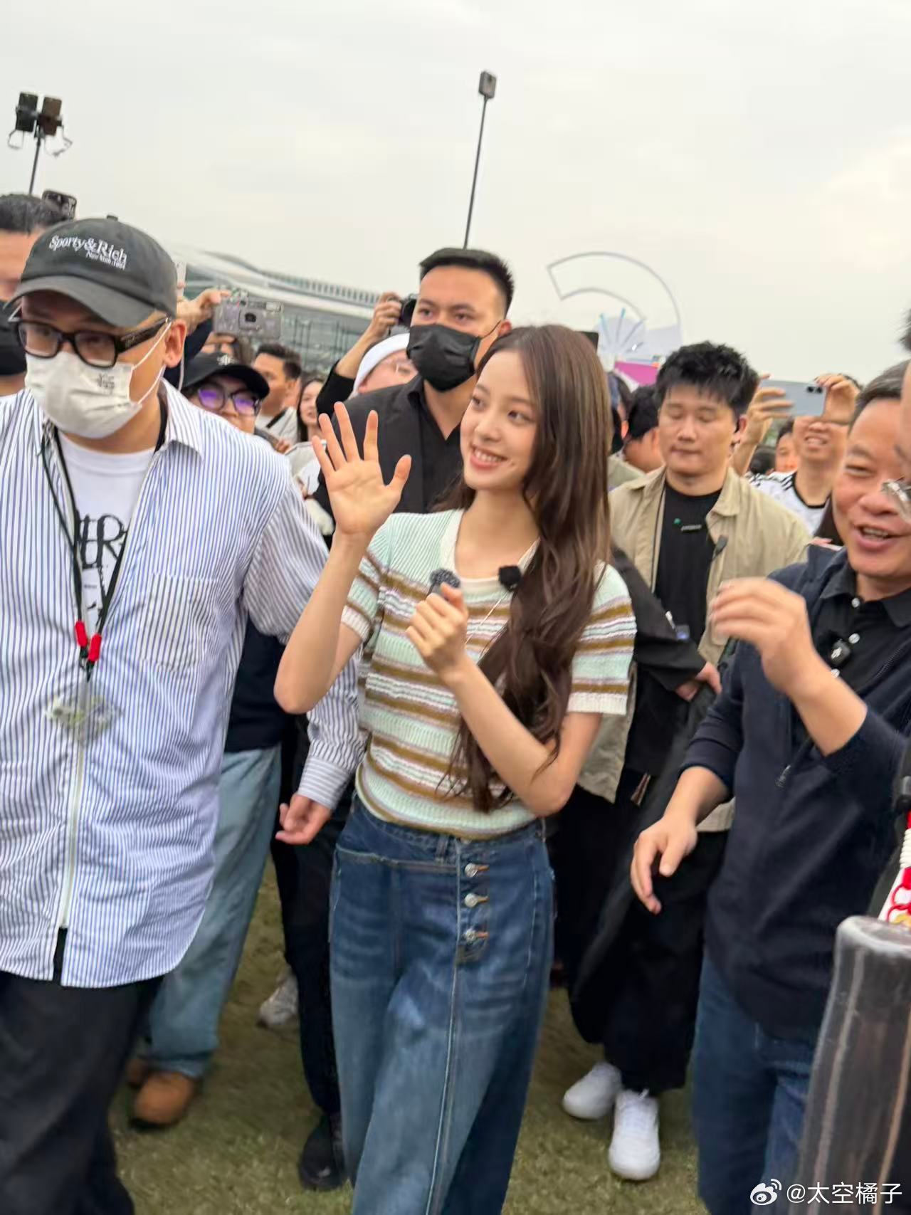 近距离拍到了娜娜好漂亮~ 