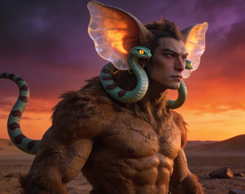 品读《山海经》438——《海外东经》奢比尸
冬日生活打卡季
原文：
奢比之尸在其