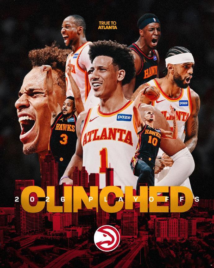 骑士锁定东部第四 NBA常规赛，老鹰124-102大胜骑士，这一胜让老鹰直接锁定