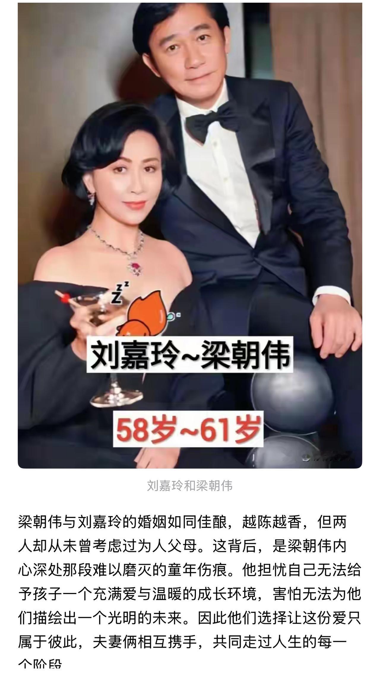 刘嘉玲在节目中大谈丁克，说她不想生儿子，而她认了胡军的孩子做干儿子又是图什么呢？