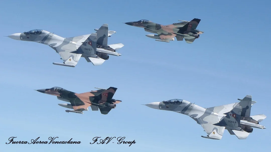 委内瑞拉空军的F16战斗机