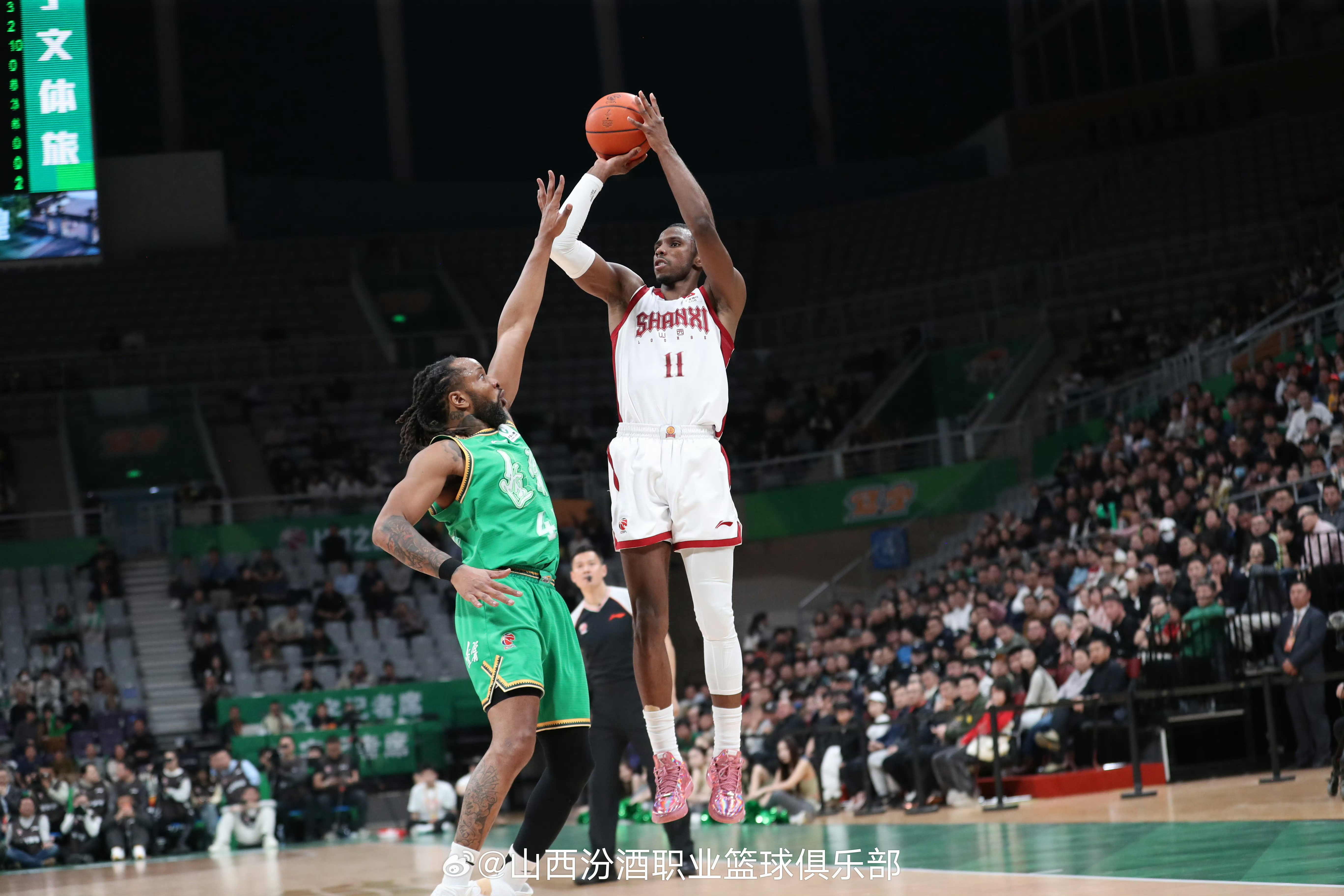 迪亚洛半场三分4中3，罚篮9中3辽宁男篮vs山西男篮