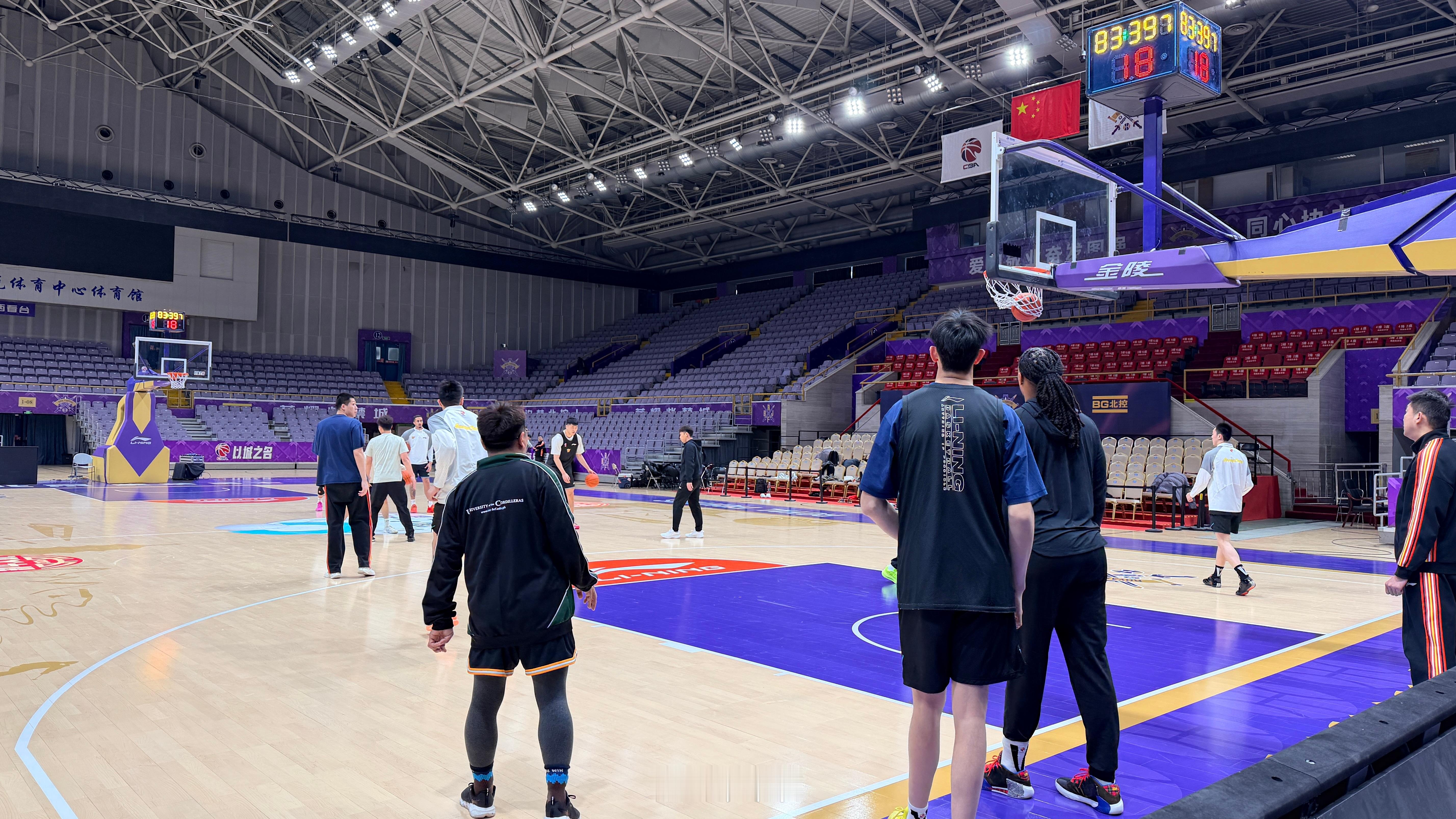 北控男篮vs广东男篮 今天在这里。 北京·国家奥林匹克体育中心