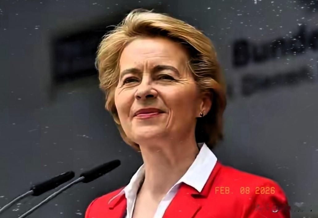 冯德莱恩：不能给俄罗斯以任何喘息的机会！
就在2月6号，欧盟主席冯德莱恩表示，欧