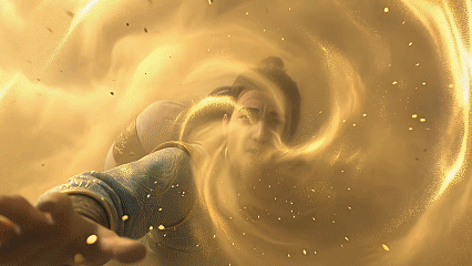 AI动画诞生以来最有用的一集《风沙中的召唤》直接把AI动画拉高一个档次！以敦煌为