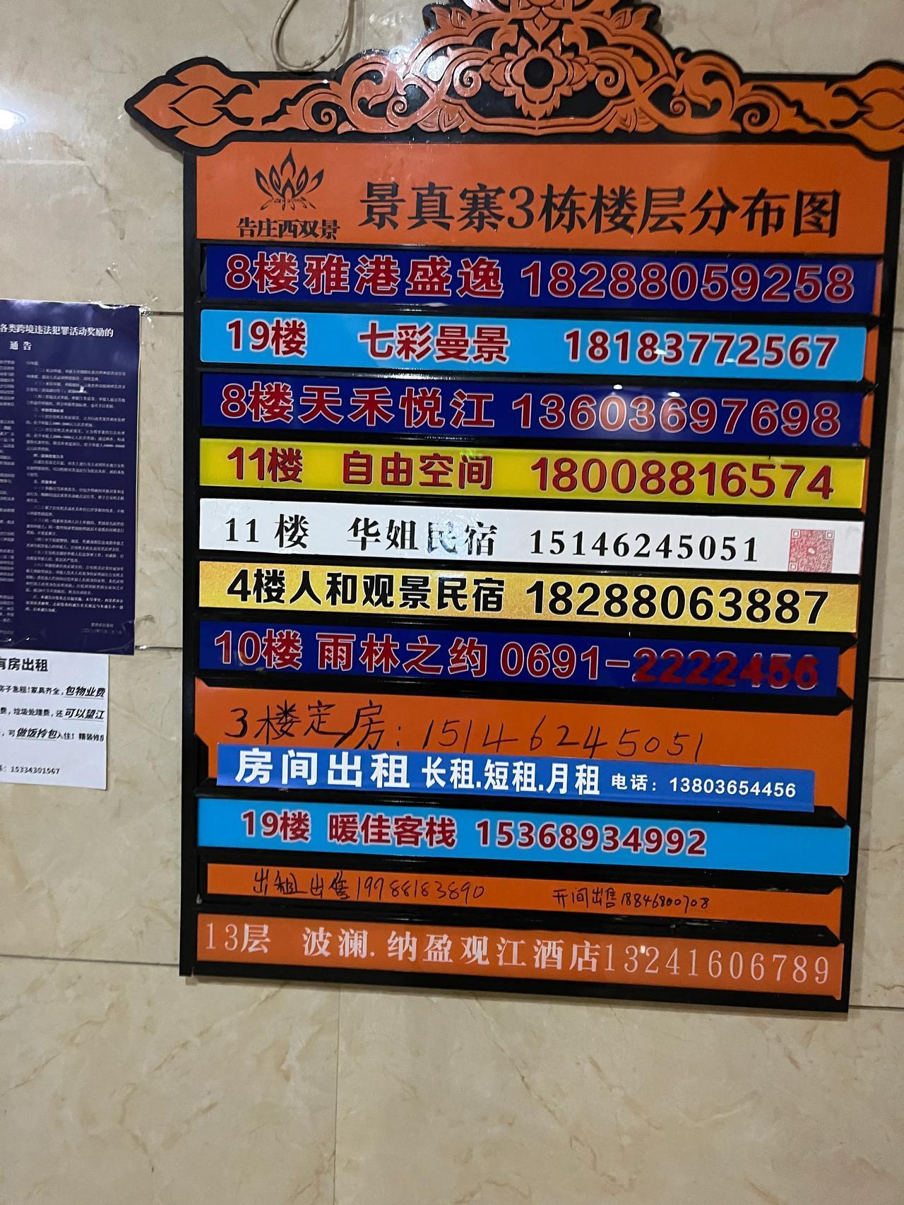 现在的西双版纳酒店价格真的太低了，春节期间1000多的，现在只需要100左右，7
