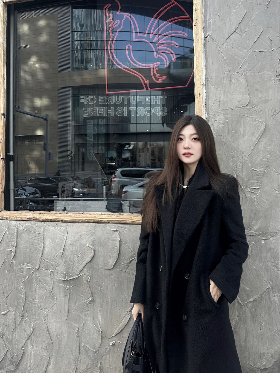 all black
