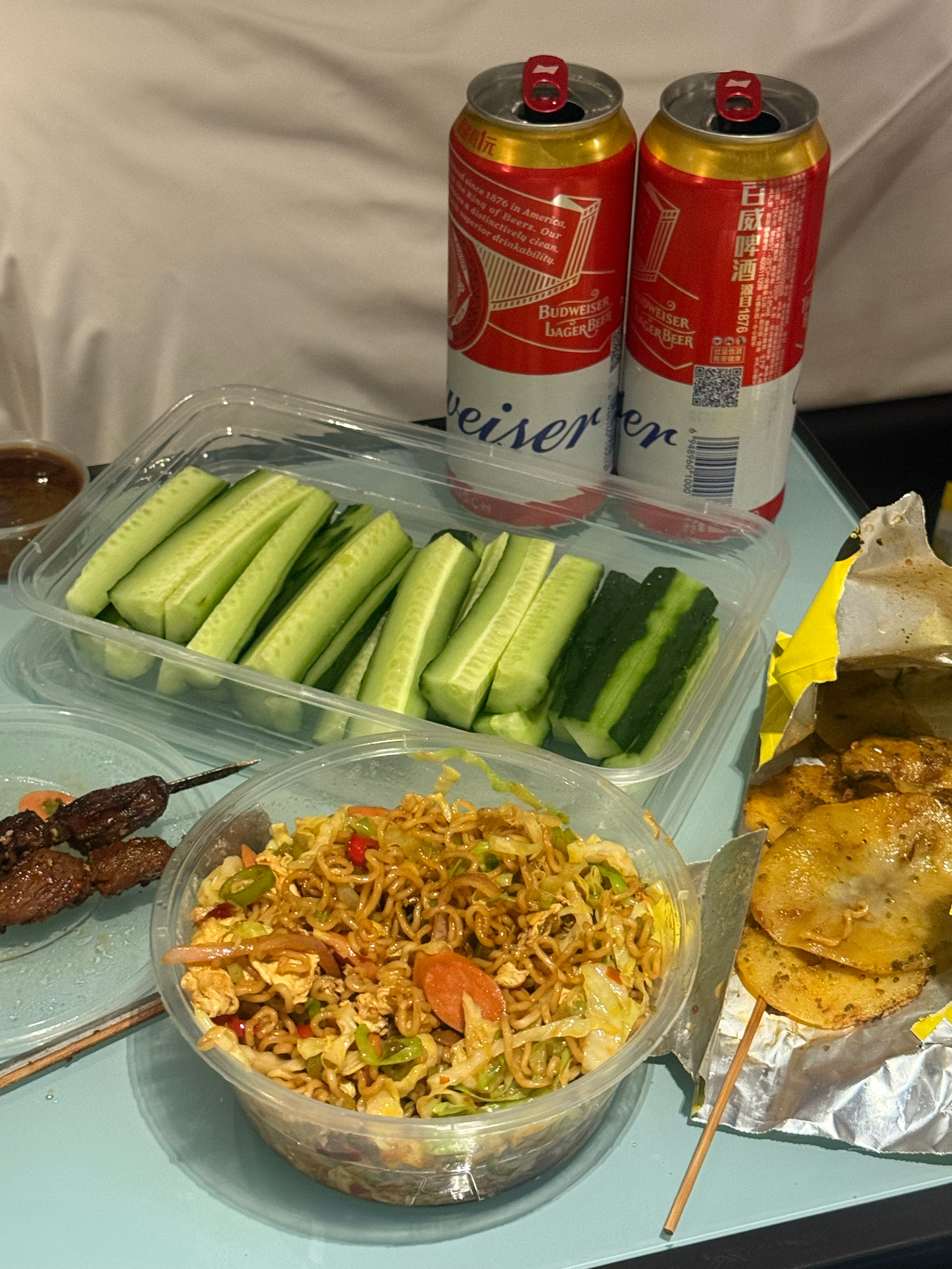 参加完小鹏发布会再搞点深夜小啤啤🍺喝酒日常