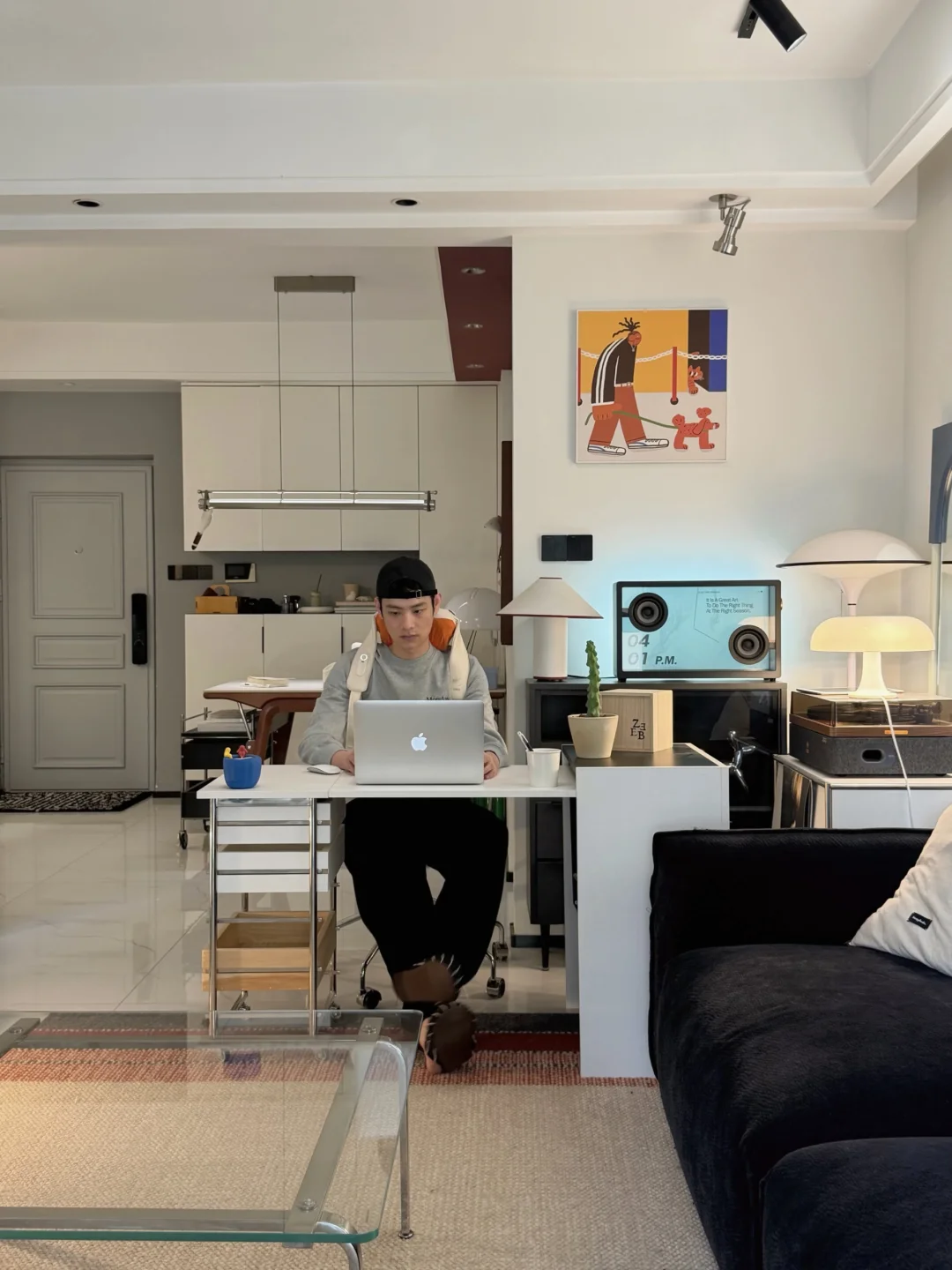 80平，是理想中的独居小家🏠