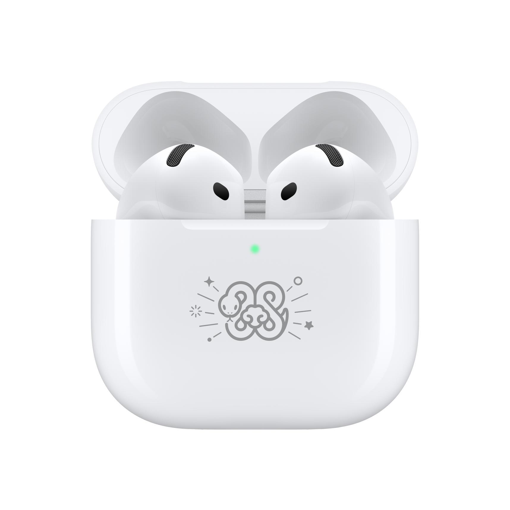 苹果推出AirPods4蛇年特别款  价格和配置和普通版AirPods4一样，就