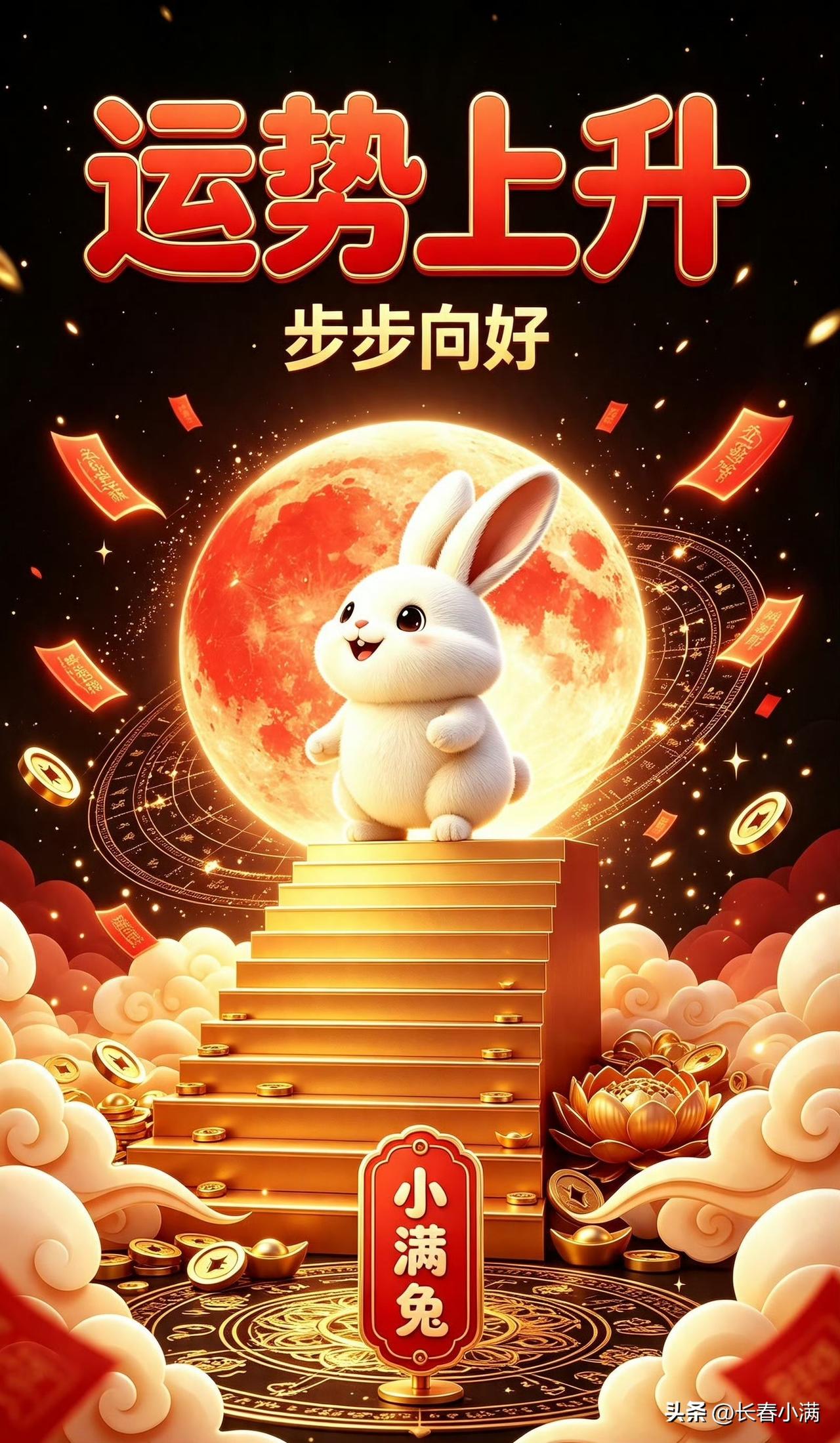 运势上升，步步向好。
