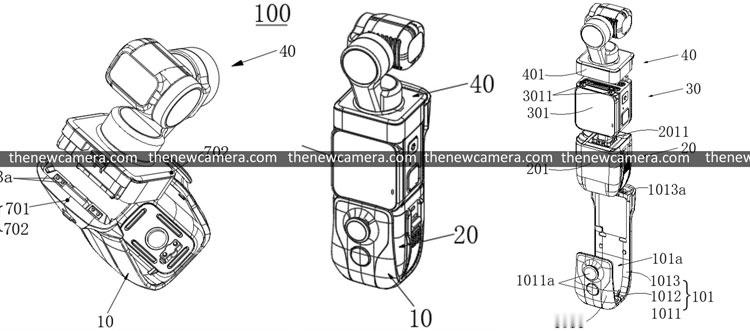 爆出一份疑似Insta360申请的关于“手持云台平台”的专利，这款未来的产品将会