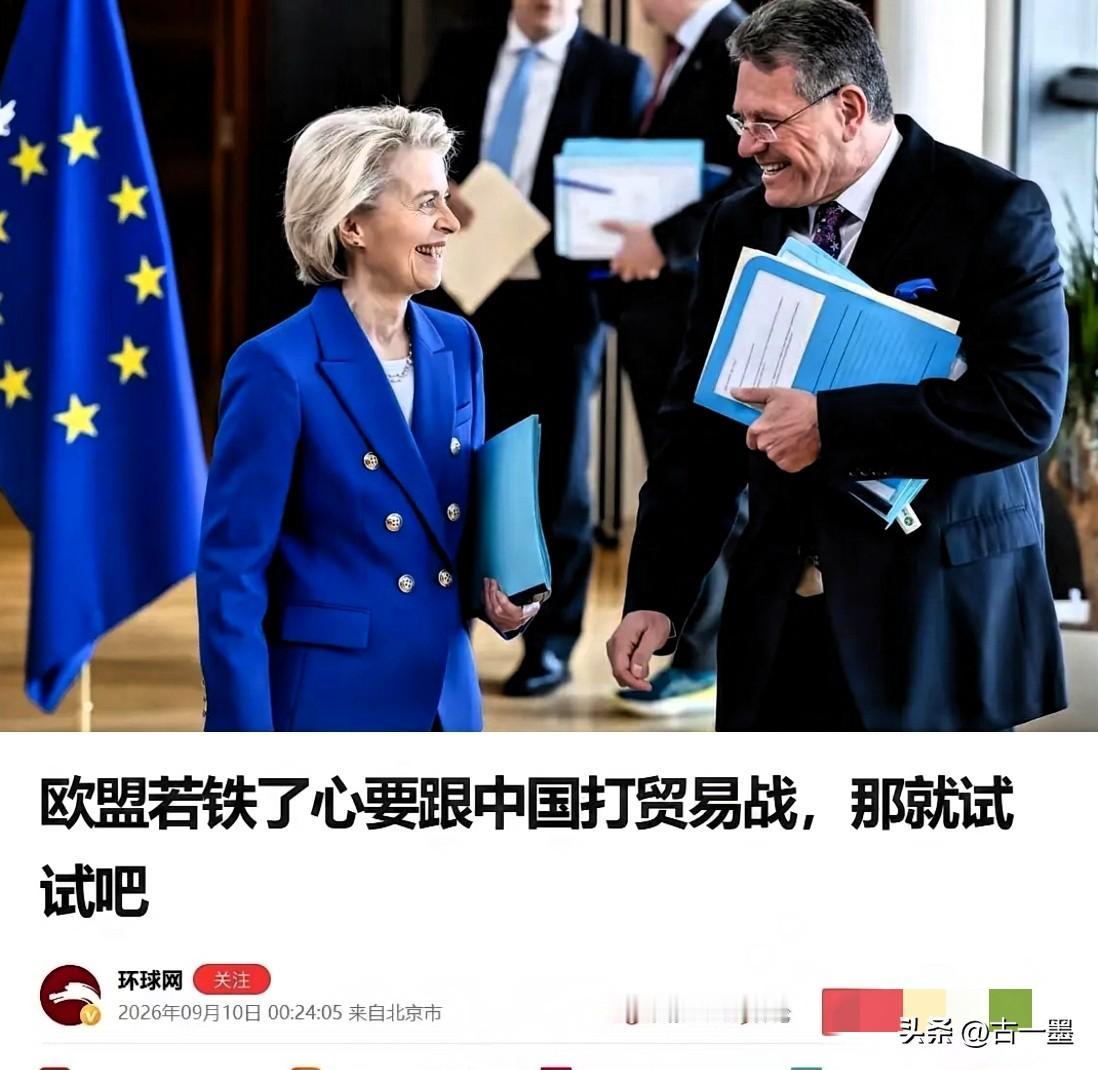 欧盟敢对华关闭市场？
10月期限下通牒，先问问自己扛不扛得住。

中欧贸易谈判风