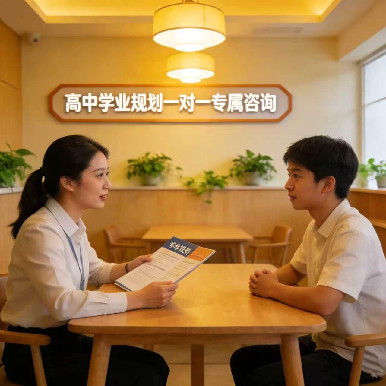 专注高中学业规划一对一专属咨询，量身定制学习方案，科学规划升学路径，精准提升学业