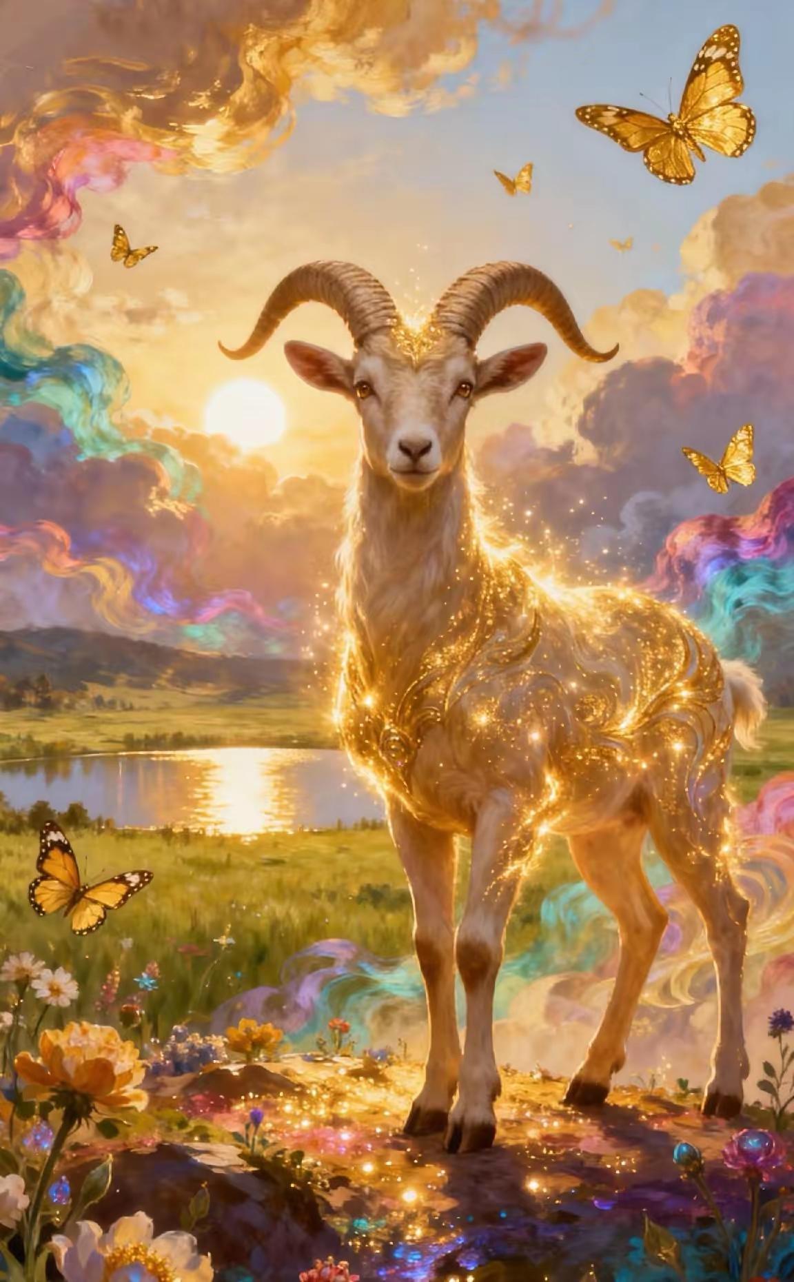 梦幻羊驼闪耀登场，蝴蝶翩翩起舞，置身仙境般的美景中。