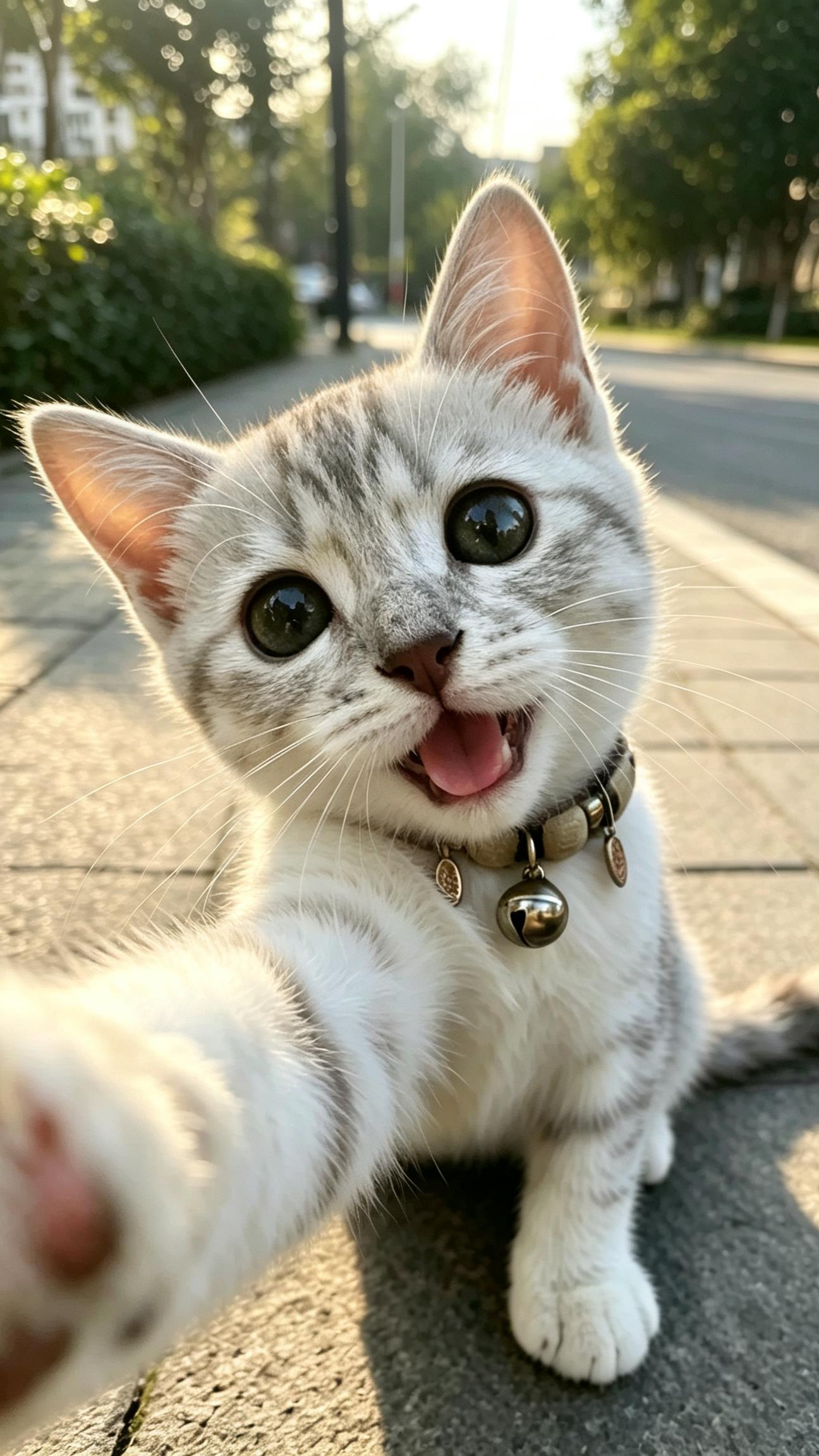 元气小猫上线 治愈小猫 萌宠小猫 街拍小猫 宠物猫