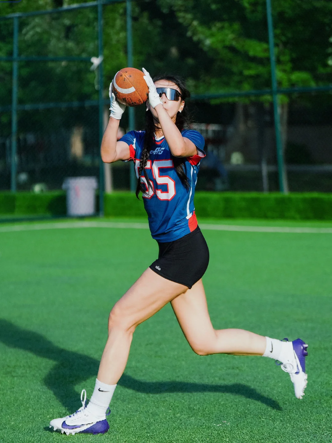 有一种在高温下训练会变得很厉害的错觉🏈