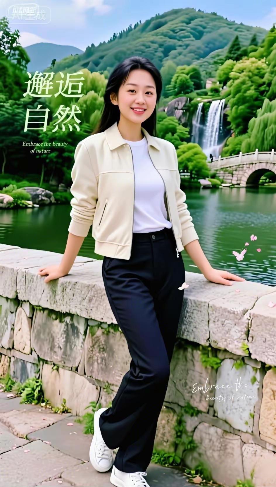 自然美景让人陶醉。