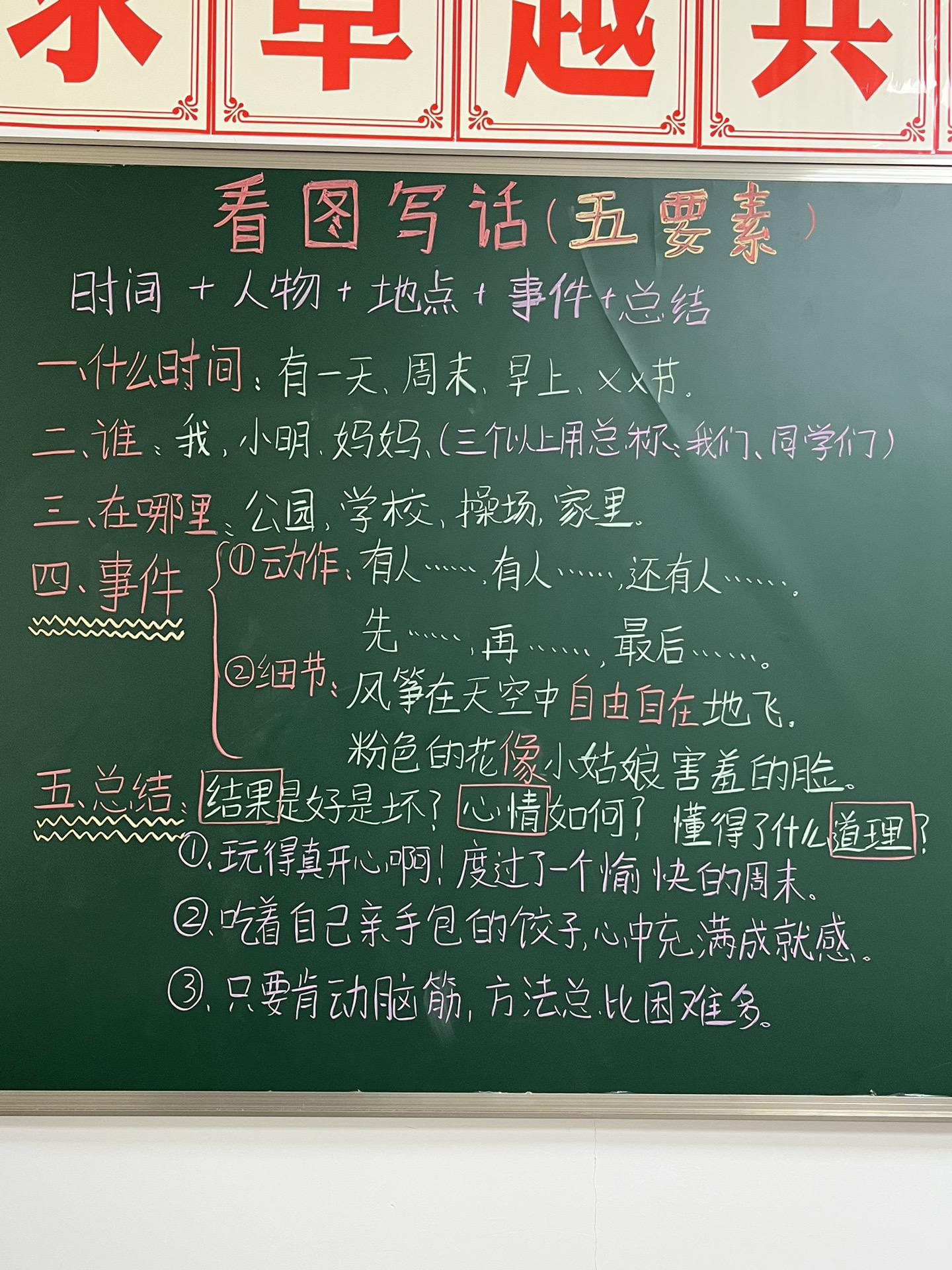 看图写话是孩子的难点，思路很重要，积累同样很重要花花老师正在直播间讲解哦