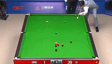 斯佳辉关键失误，丁俊晖单杆57分，58-39拿下第7局
北京时间9月11日，20