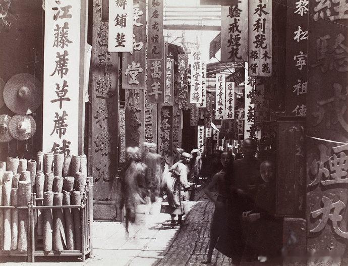 清末的广州，摄影：YA Zhen 