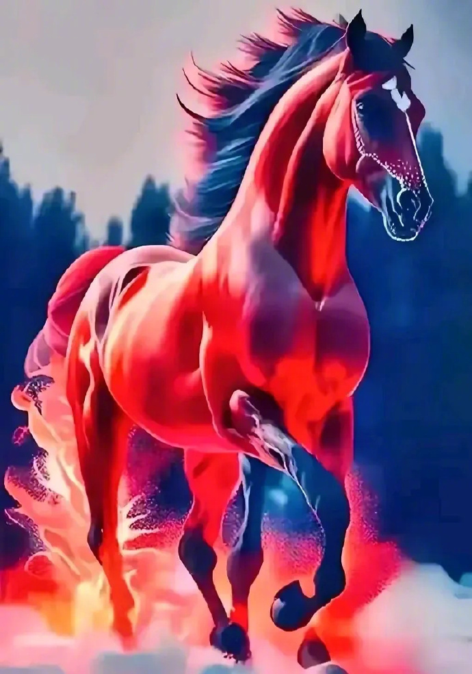 当你看到红马时，一定要在45秒内点赞，千万不要不相信，真的非常灵验，点开留下一句