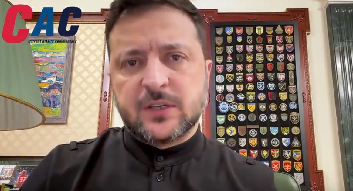 乌克兰总统泽连斯基，对伊朗局势发表了一番强硬的言论，他声称自己支持伊朗反对派，因