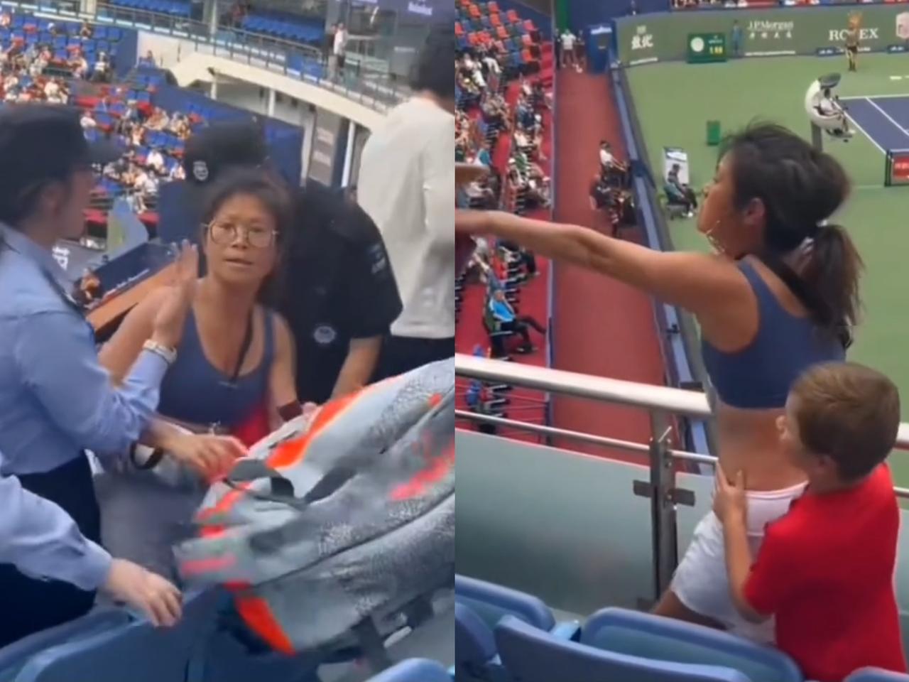 上海大师赛“尖叫姐”这瓜，
真是越扒越让人惊掉下巴！
一开始传她是

珠宝店CE