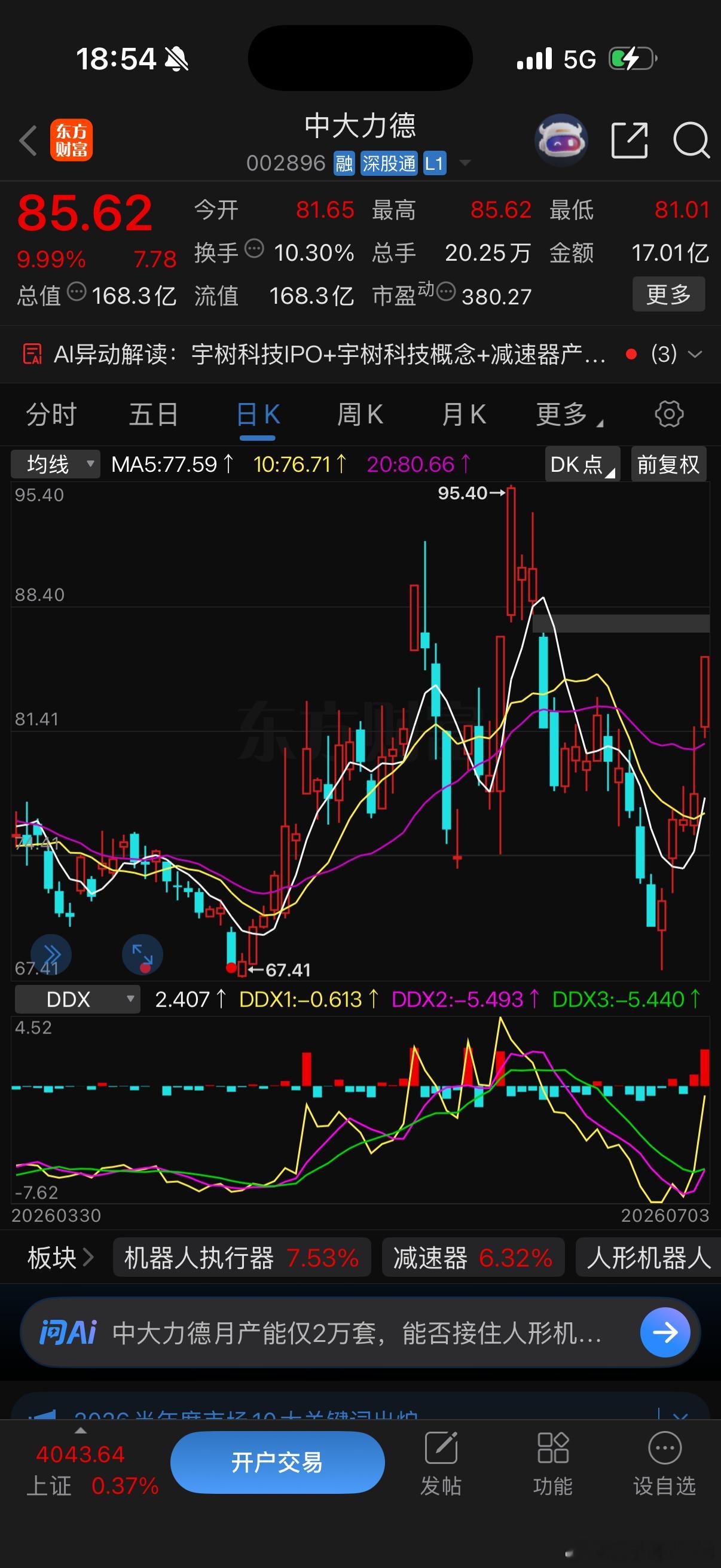 明天这三个机会关注