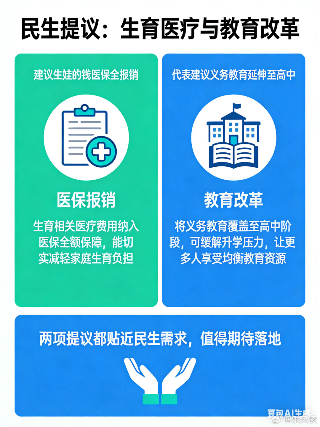 建议生娃的钱医保全报销 生育相关医疗费用纳入医保全额保障，能切实减轻家庭生育负担