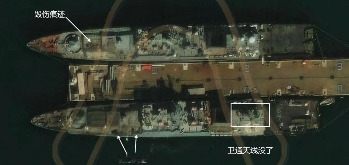 乌军无人机命中俄军两艘4000吨护卫舰，层层设防的军港为何还是挡不住。

近日，