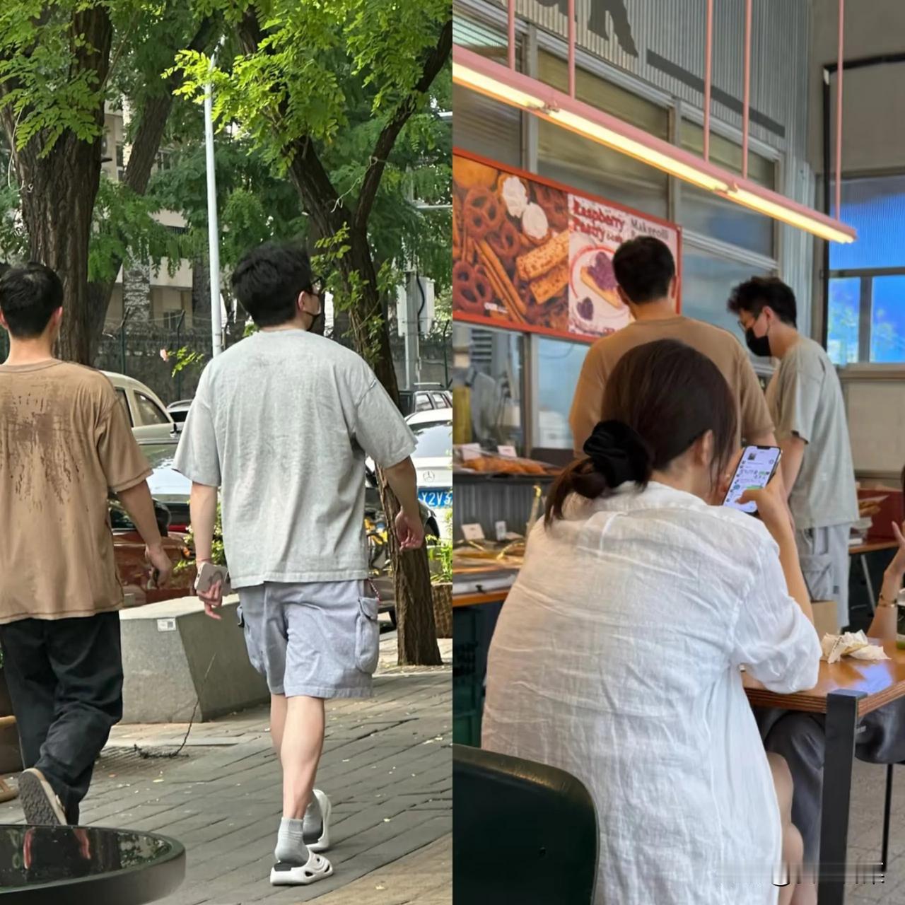 毛不易走路像遛弯的大爷！近日，网友湖北某商场遇到了他，私底下也太松弛了，短袖短裤