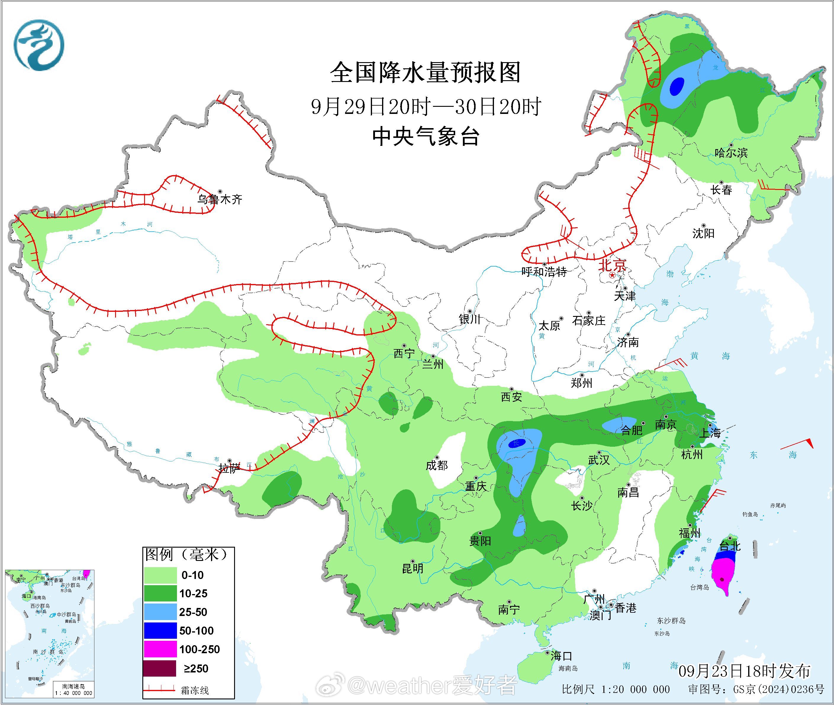 【副高北侧多降雨】未来一周，副热带高压强度偏强，其主力控制我国江南地区，白天是比